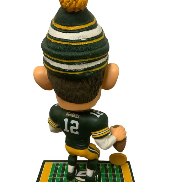 Aaron Rodgers Green Bay Packers NFL Caricature Limited Edition Bobblehead, NIB - Picture 2 of 6